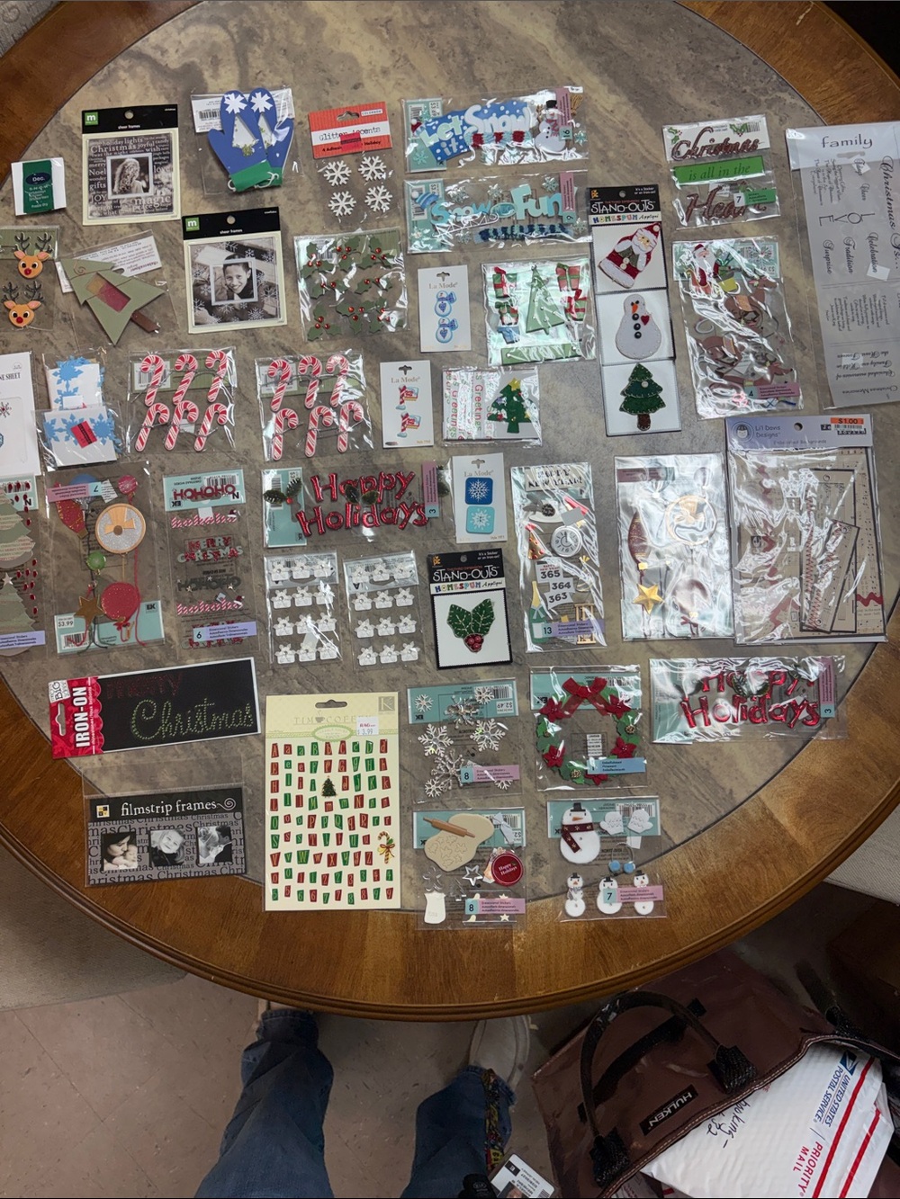Holiday Scrapbooking Embellishment scrapbooking lot 33